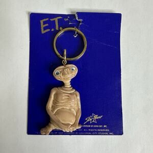 ET Extra Terrestrial Movie Universal City Studios 1982 Jewelry Keychain New